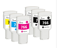 Hp766 300 tinta pigmen Premium kompatibel 766 ml untuk Hp Designjet Xl 3600 pencetak multifungsi dengan Chip