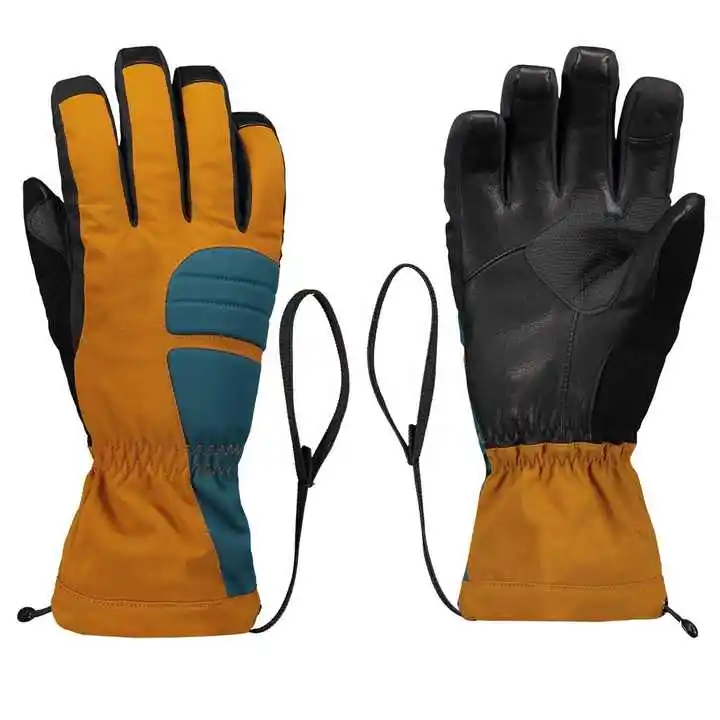 Nuovo arrivo inverno Snowboard guanti da sci guanti caldi impermeabili antivento Palm Down guanti guanti sportivi per il freddo