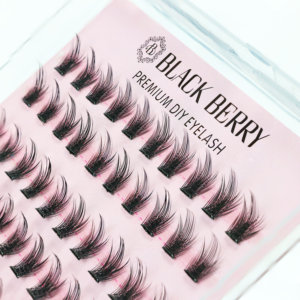 Pestañas Pre-Mapeado Manga Cluster Anime Lashes Extensiones Paquete personalizado Diseño DIY Extensiones Fluffy Lashes al por mayor - Product Image 3