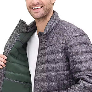 Veste d'hiver fine pour homme, veste matelassée décontractée pour homme - Product Image 6