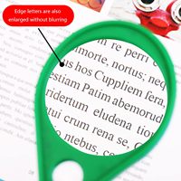 Handheld LED Magnifying Glass with Light for Reading 15X +60D for Seniors & Kids