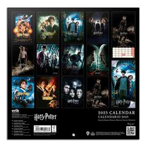 Calendario de Mesa de Harry Potter 2025, Agenda de Papel Impreso para Decoración de Oficina, Reloj, Exhibición Promocional y Uso como Bloc de Notas - Product Image 3