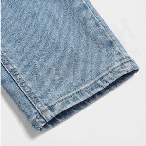 กางเกงยีนส์เดนิมลำลองสำหรับผู้หญิง คุณภาพส่งออก ราคาขายส่ง ปรับแต่งได้ ทรงขาตรง แห้งเร็ว ระบายอากาศดี ทรงพอดีตัว ซักแบบแซนด์วอช พรีเมียม - Product Image 6