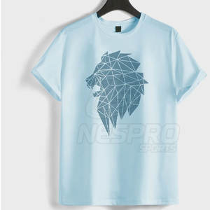 Último estilo superventas de los hombres de punto 100% algodón personalizado camiseta de secado rápido transpirable ecológico - Product Image 1