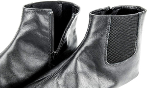 Calcetines casuales de invierno de cuero real para uso doméstico antibacteriano 100% personalizado con cremallera de alta calidad - Product Image 6