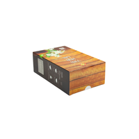 Thé au jasmin (boîte brune) en gros bon goût saveur distinctive utilisé comme cadeau ISO HACCP OEM/ODM emballage personnalisé fabriqué au Vietnam