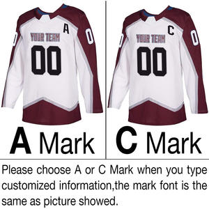 Maillot de hockey sur glace unisexe haute performance avec logo personnalisé Production rapide et expédition express disponible - Product Image 3