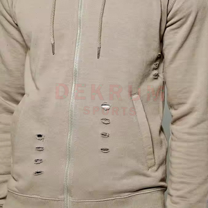 Nouvel Arrivage Survêtements Homme Effet Vieilli Respirants Écologiques 100% Coton Couleur Unie Faible MOQ Vente en Gros Grandes Tailles - Product Image 5