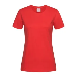 เสื้อยืดคลาสสิคทรงเข้ารูปสำหรับผู้หญิง รุ่น Classic-T สำหรับงานโปรโมชั่นและสินค้าส่งเสริมการขาย - Product Image 5
