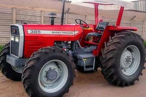 Tracteur à roues Massey Ferguson 385 d'occasion, 160 CV, plus de 50 000 heures, origine France, inspection vidéo fournie - Product Image 2