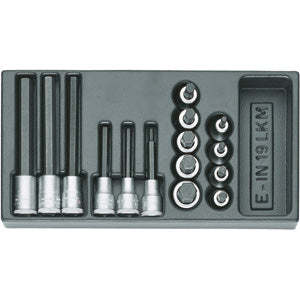 Organisateur de rangement sur roulettes 1000g à 18 modules avec outils, installation sur pied pour bureau - Product Image 1