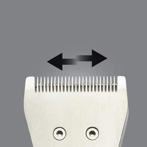 Tondeuse à cheveux électrique unisexe sans fil avec lame en acier inoxydable, kit professionnel pour barbier, pour le rasage, compatible prises françaises et américaines - Product Image 5