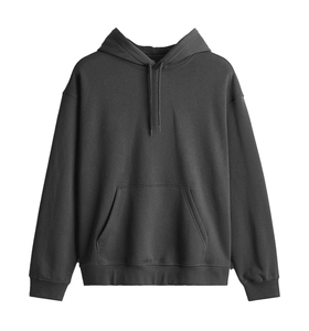 Sudaderas con capucha y sudaderas de algodón térmico para hombre, ajuste holgado, hombro caído, algodón pesado para la temporada de invierno - Product Image 5
