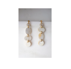 ต่างหูรูปเขาควายชุบทอง18K ออกแบบเครื่องประดับด้วยแตรทองเหลืองและต่างหู - Product Image 6