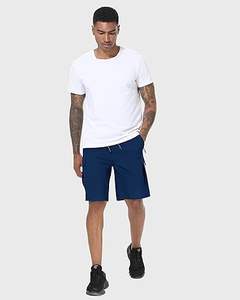 Custom Premium Quality Cargo Shorts for Men <b>Elastic</b> Waist Mid Rise Lace Breathable Spandex/Cotton Fabric Quick Dry Anti-Wrinkle - Product Image 3