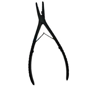 Pinzas para Extensiones de Cabello de Acero Inoxidable de Grado Quirúrgico de Tres Orificios, Fuerte Sujeción, para Uso Comercial, IMANS ENTERPRISES - Product Image 4