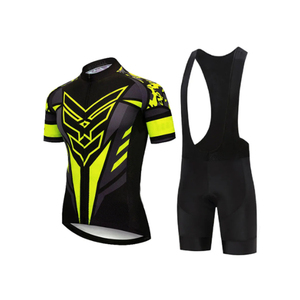 ชุดกีฬาปั่นจักรยานฤดูร้อนสำหรับผู้ชาย สไตล์ใหม่ นำเข้า ชุดปั่นจักรยานเสือหมอบและเสือภูเขา แขนสั้น รับผลิตแบบ OEM - Product Image 3