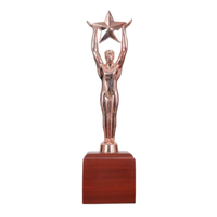 Trophées en métal de la Ligue des Champions personnalisés Attribution du trophée en métal de la compétition de la réunion annuelle Trophée commémoratif Meilleur prix