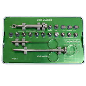 Kit d'expansion osseuse ergonomique en acier inoxydable Golden Crest Industries SPLIT MASTER – Instruments chirurgicaux pour implants dentaires - Product Image 4