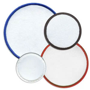 Hesus bricolage patchs vierges personnalisés pour sublimation décorations de sport brodées à repasser 3D avec caoutchouc et tissu avec logos - Product Image 1