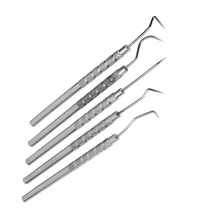 Meilleur instrument de chirurgie dentaire en acier inoxydable Puissance manuelle Parodontal Addler Explorer Perio Probe Explorer - Product Image 4