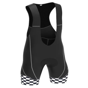 Pantalones cortos con pechera Acolchados transpirables cómodos para hombres Ropa de bicicleta de carretera de rendimiento profesional para adultos - Product Image 5