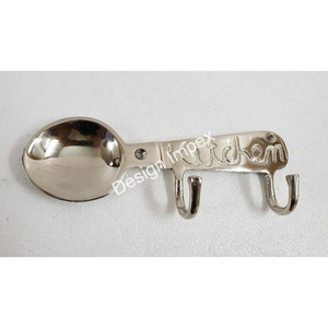 Crochet mural facile à monter pour couteau à fromage et rail Crochet mural en fonte d'aluminium polie crochets multifonctionnels pour le ménage - Product Image 4