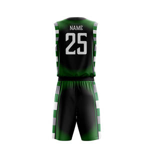 Short confortable de maillot de tissu de maille d'uniformes de basket-ball faits sur commande pour l'école collège teamwear - Product Image 3