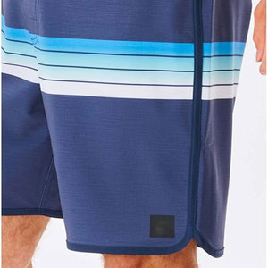 กางเกงว่ายน้ำขาสั้นผ้าโพลีเอสเตอร์สำหรับผู้ชายกางเกงว่ายน้ำเอวยางยืดสำหรับฤดูร้อนออกแบบโลโก้ได้ตามต้องการ - Product Image 4