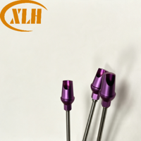 Composants d'implant dentaire en titane personnalisés, pièces usinées CNC de précision, OEM/ODM, numéro de modèle Guangdong