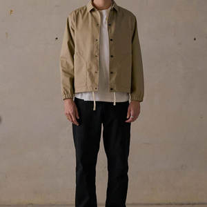 แจ็คเก็ตโค้ชผู้ชายคุณภาพสูงขายส่ง พร้อมโลโก้สั่งทำ เสื้อแจ็คเก็ตโค้ชสำหรับผู้ชายพร้อมโลโก้สั่งทำ - Product Image 1