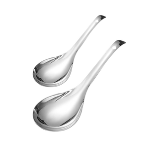 Vente chaude Haute Qualité En Acier Inoxydable Dîner Cuillère À Soupe De Cuisine Cuillère À Soupe Cuillère À Dessert Passe Au Lave-Vaisselle - Product Image 6