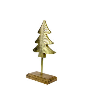 Árbol de Navidad Decorativo de Metal, Elemento Decorativo para el Hogar u Oficina, Decoración Festiva, Base Metálica de Hierro, Árbol con Acabado Plateado Personalizado - Product Image 2