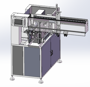Mains robotiques doubles pour l'alimentation en poils de brosse à dents, machine de finition pour le tuftage, alimentateur automatique de pièces, machine de livraison de manches de brosse à dents - Product Image 3