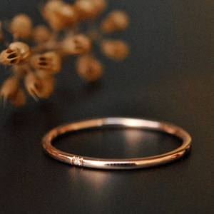 แหวนแต่งงานเพชรแล็บโกรนทองคำ 10k เครื่องประดับเพชรแล็บ แหวนเพชรแบบ Eternity แหวนหมั้น ของขวัญสำหรับเธอ แหวนแต่งงาน - Product Image 4