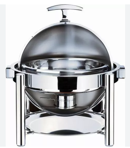 Réchaud en acier inoxydable avec couvercle en verre - Product Image 2