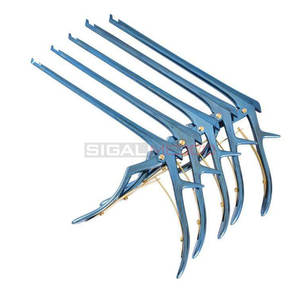 Kerrison Rongeurs Manual de titanio de alta calidad, juego de 7 pulgadas, 5 uds., 1mm-5mm, instrumentos quirúrgicos certificados CE para columna Cervical - Product Image 3