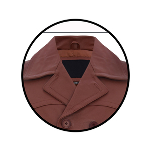 แจ็กเก็ตหนังแท้สำหรับผู้ชายแขนยาวดีไซน์ใหม่ล่าสุด - Product Image 4