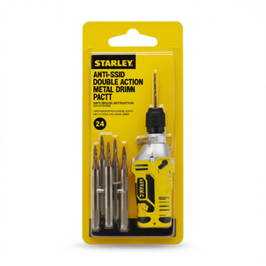 Juego de Brocas Metálicas de Doble Acción Antideslizantes Stanley - Product Image 2