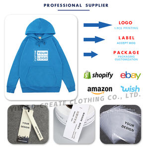 Sudaderas con capucha personalizadas de ajuste de alta calidad de 350gsm para hombres Sudaderas con capucha de peso pesado Sudaderas con capucha de algodón de alta calidad impresas para hombres Envío DDP - Product Image 3