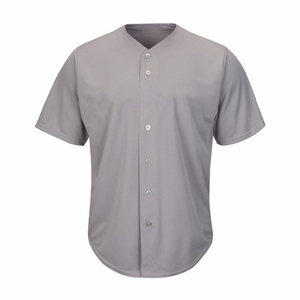 Uniforme de baseball pour hommes de haute qualité avec logo personnalisé, vente chaude, polyester/coton, séchage rapide, logo personnalisé - Product Image 3