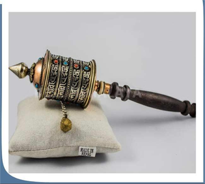 ล้อสวดมนต์ทิเบตขนาดเล็ก โอม มณี - Product Image 2