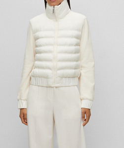 Custom <b>Embroidered</b> logo Streetwear Boxy <b>Jacket</b> Cotton New Arrived 2026 100% Polyester Cropped Zipper Puffer <b>Jacket</b> <b>Women</b> - Product Image 3