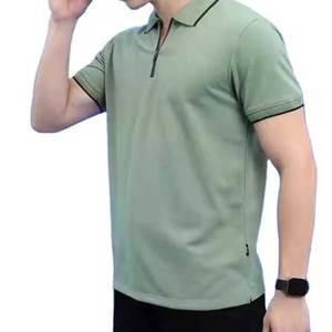 Camisas de Golf Deportivas de Manga Corta para Hombre, Talla Grande, Transpirables, de Poliéster/Algodón, con Cierre, Ajustadas, Holgadas - Product Image 3