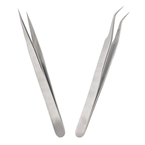 Beauty Volume Lashes tweezers polished point with wholesale private label Volume <b>Pick</b> Up Eyelash Extension Tweezers - Product Image 5