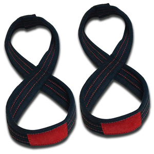 Correas de Levantamiento de Pesas con Logotipo Personalizado, Diseño en Forma de 8, Resistentes, de Algodón/Poliéster, para Gimnasio, con Diseño Personalizado - Product Image 5