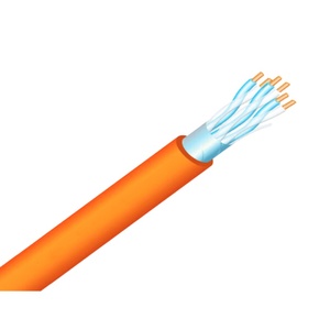 Câble résistant au feu CR1-C1 2,5 mm² 2 conducteurs LSZH en cuivre, câble électrique ignifuge norme française pour alarme incendie d'urgence - Product Image 2