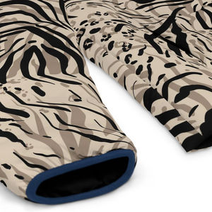 Chaqueta de invierno con cuello levantado, chaqueta acolchada transpirable impermeable con estilo, chaqueta acolchada sublimada duradera para adultos - Product Image 6