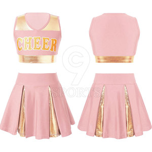 ชุดเชียร์ลีดเดอร์ของเยาวชนใส่สบายสำหรับเล่นเกมหรือฝึกเชียร์ลีดเดอร์สำหรับชุดเชียร์ลีดเดอร์ดีไซน์ต่างๆ - Product Image 2