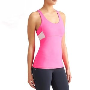 Camiseta sin mangas de algodón de alta calidad, camiseta sin mangas de Color sólido personalizada para mujer, cómoda y transpirable, ropa de gimnasio para entrenamiento, ropa de verano - Product Image 1